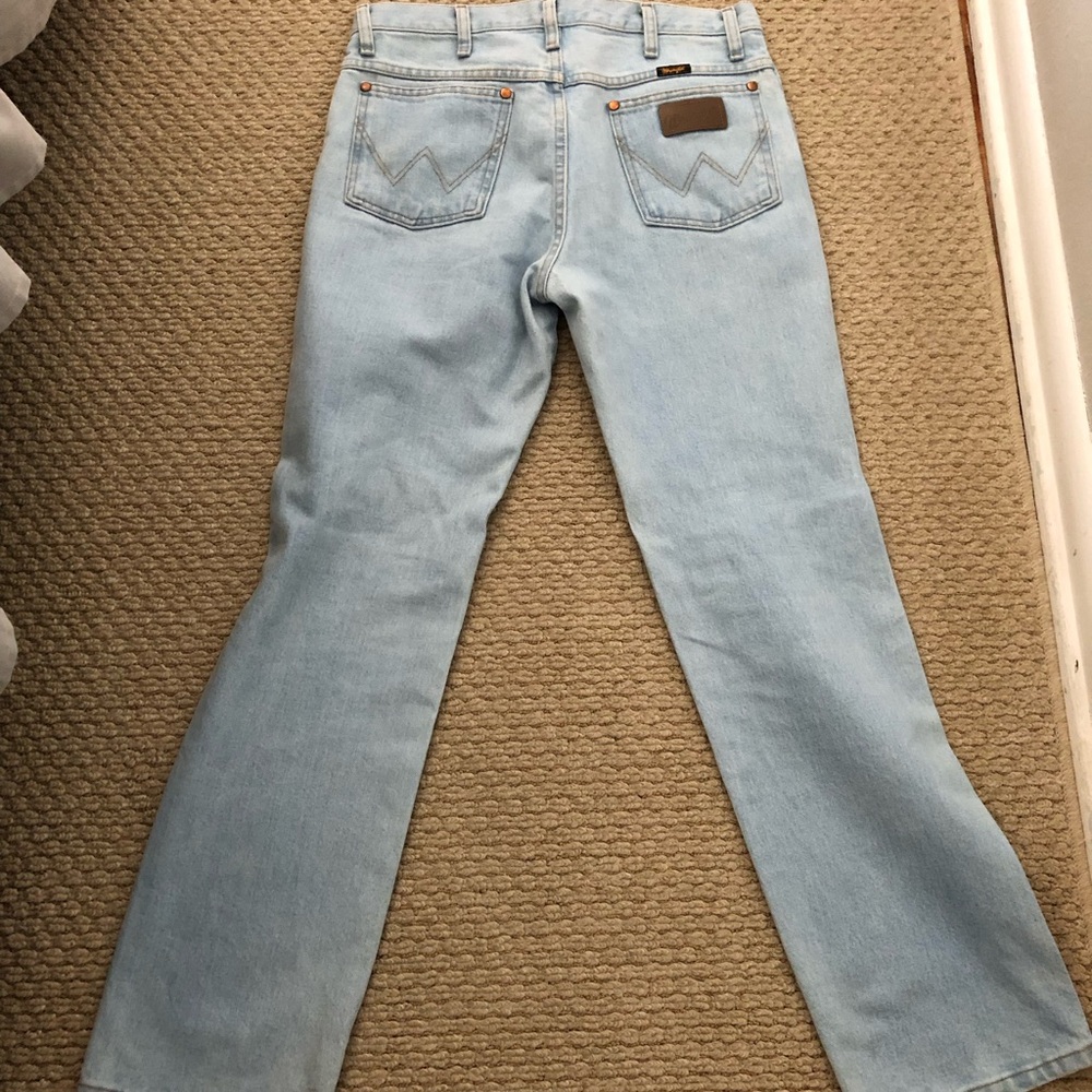 Wrangler Light Blue Slim Straight Men's Jeans